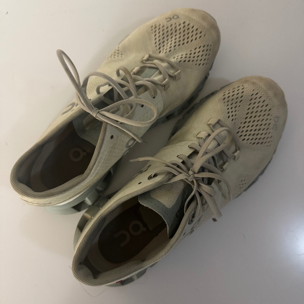 On cloud running shoes